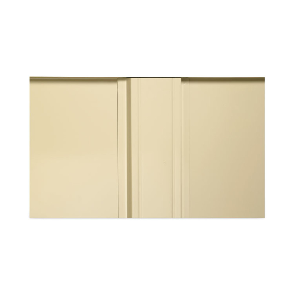 ALERA CM7218PY Assembled 72" High Heavy-Duty Welded Storage Cabinet, Four Adjustable Shelves, 36w x 18d, Putty