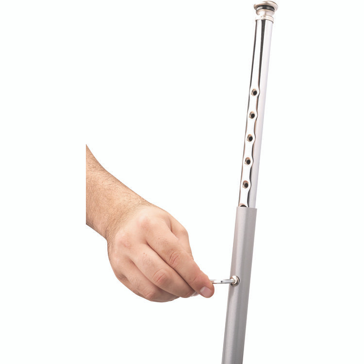 NATIONAL PUBLIC SEATING NPS® 6224H 6202 Series Height Adjustable Heavy Duty Steel Stool, Backless, Supports 500 lb, 25" to 33" Seat Height, Brown Seat/Gray Base