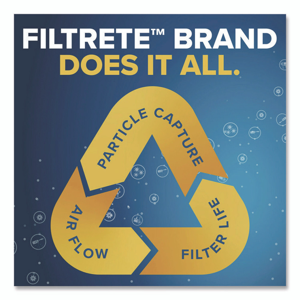3M/COMMERCIAL TAPE DIV. Filtrete™ 98224CA Allergen Defense Air Filter, MERV 11, MPR 1000, 20 x 30, 4/Carton