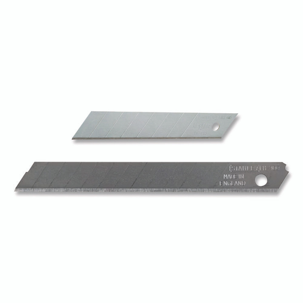 STANLEY BOSTITCH 10202 Two-Pack Quick Point Snap Off Blade Utility Knife, 9 mm and 18 mm Blades, Yellow/Black