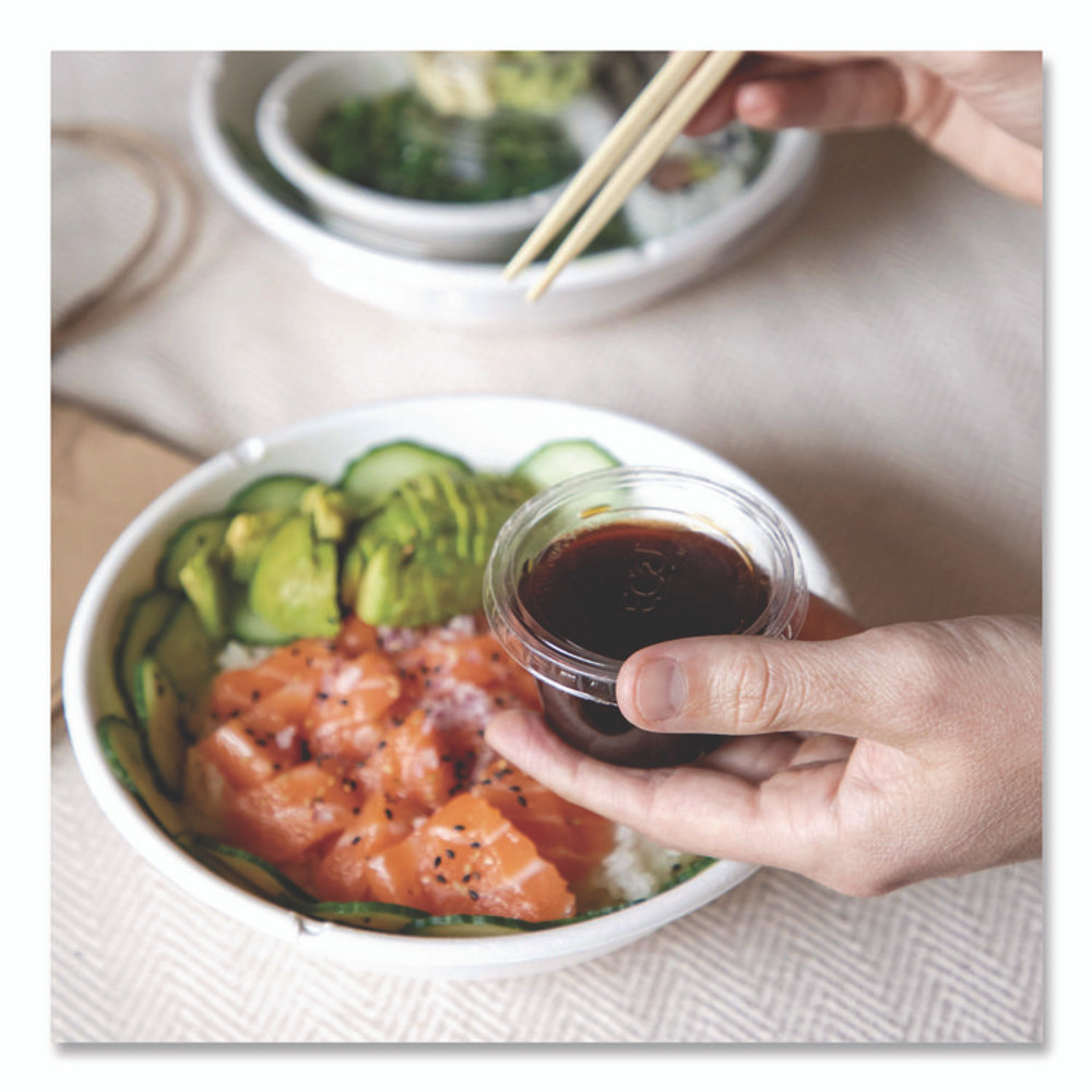 ECO-PRODUCTS,INC. EPBL32CNFA Vanguard Renewable and Compostable Sugarcane Bowls, Bowl, 32 oz, White, 400/Carton