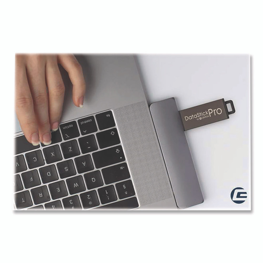 CENTON ELECTRONICS INC. S1U3P6256G5B DataStick Pro USB 3.0 Type A Flash Drive, 256 GB, Black, 5/Pack