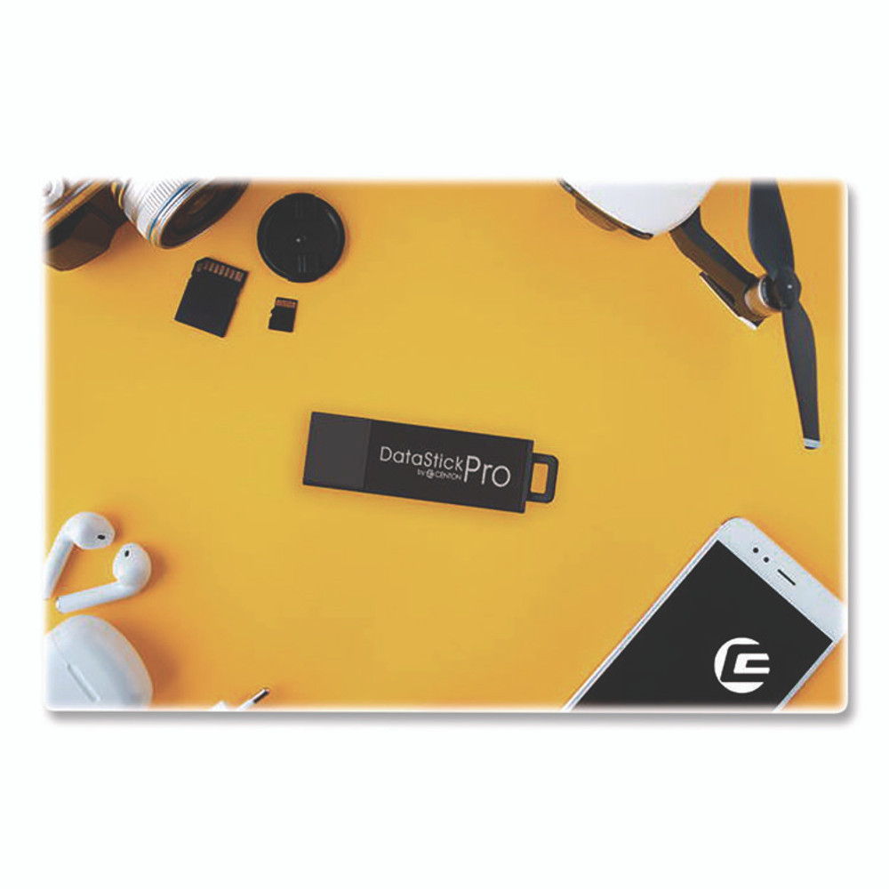 CENTON ELECTRONICS INC. S1U3P6512G DataStick Pro USB 3.2 Type A Flash Drive, 512 GB, Black