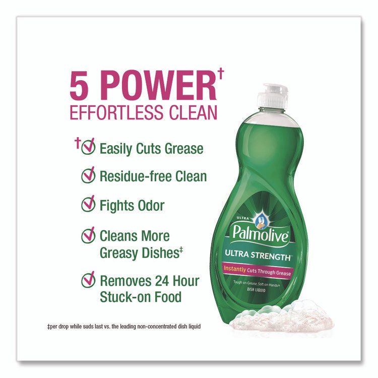 COLGATE PALMOLIVE, IPD. Ultra 45093EA Dishwashing Liquid, Ultra Strength, Original Scent, 32.5 oz Bottle