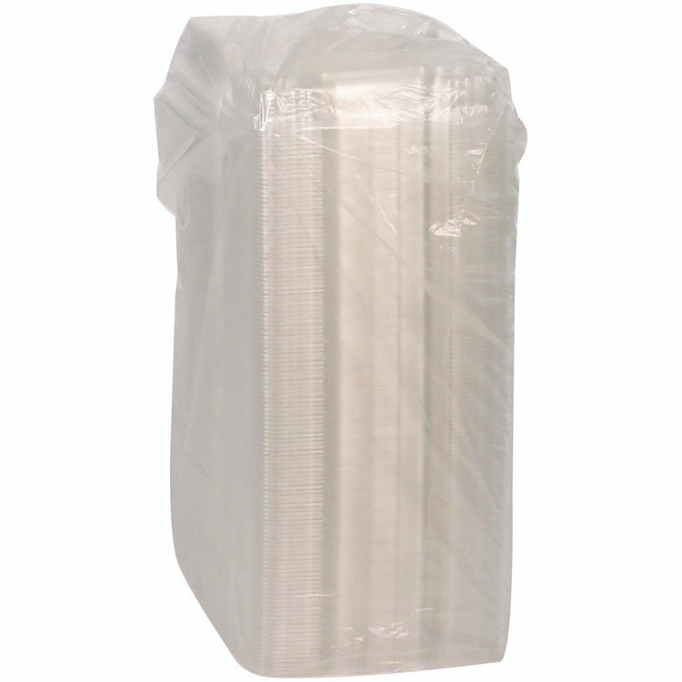 PACTIV EVERGREEN CORPORATION YCI810450000 Hinged Lid Hot Dog Container, 6.5 x 2.8 x 2.3, Clear, Plastic, 250/Carton