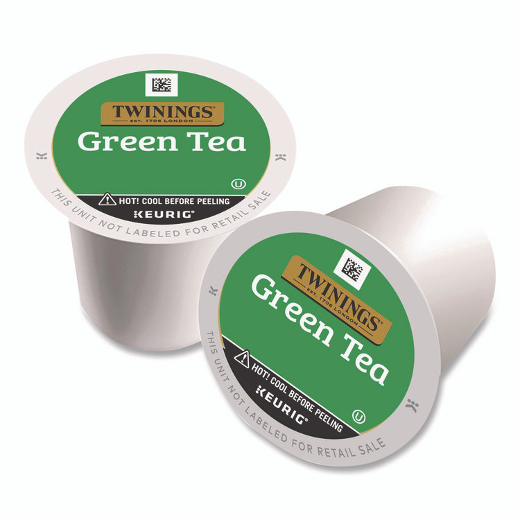 TWININGS NORTH AMERICA INC TNA85788 Tea K-Cups, Green Tea, 0.11 oz, 24/Box