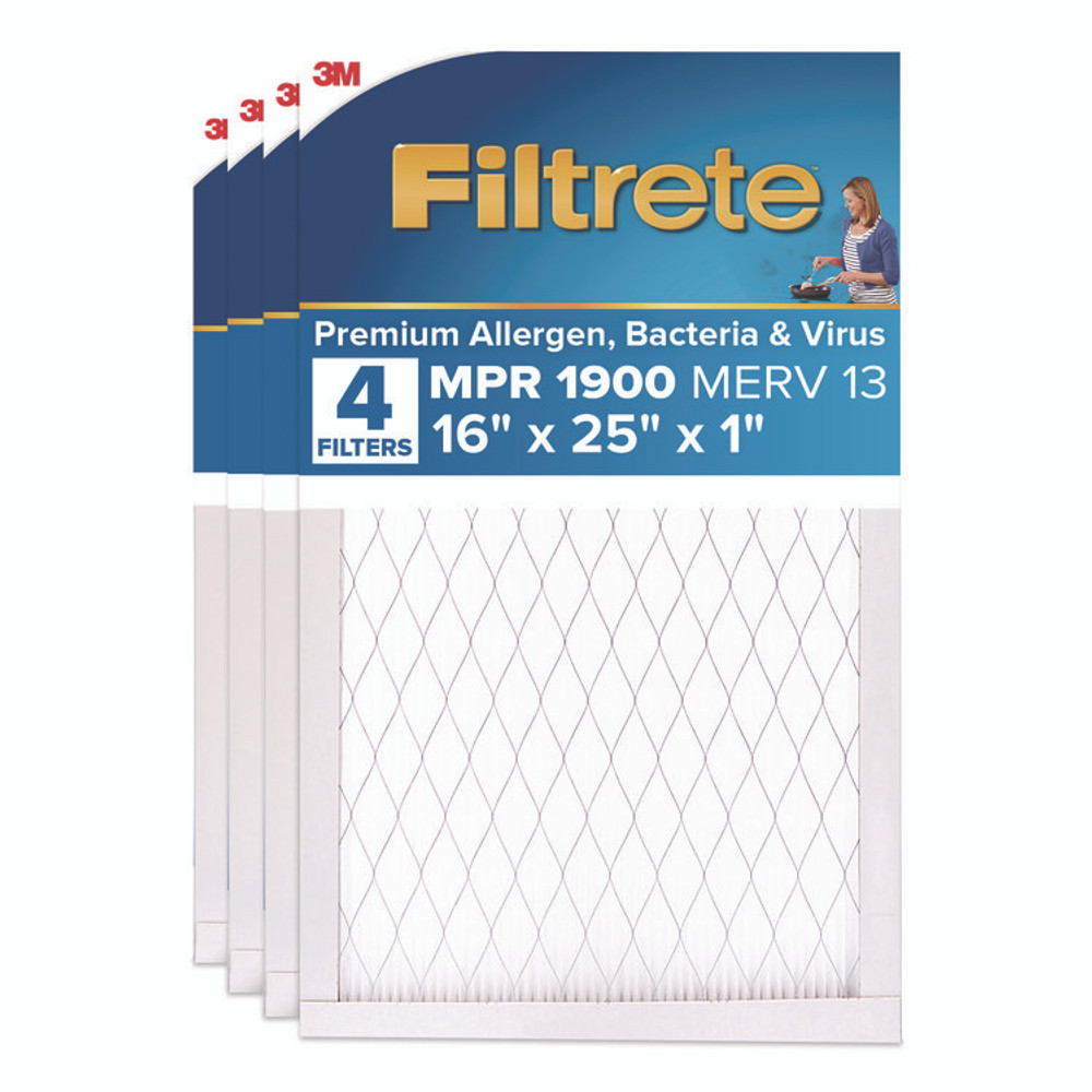 3M/COMMERCIAL TAPE DIV. Filtrete™ UA014CA High Performance Air Filter, 16 x 25, 4/Carton