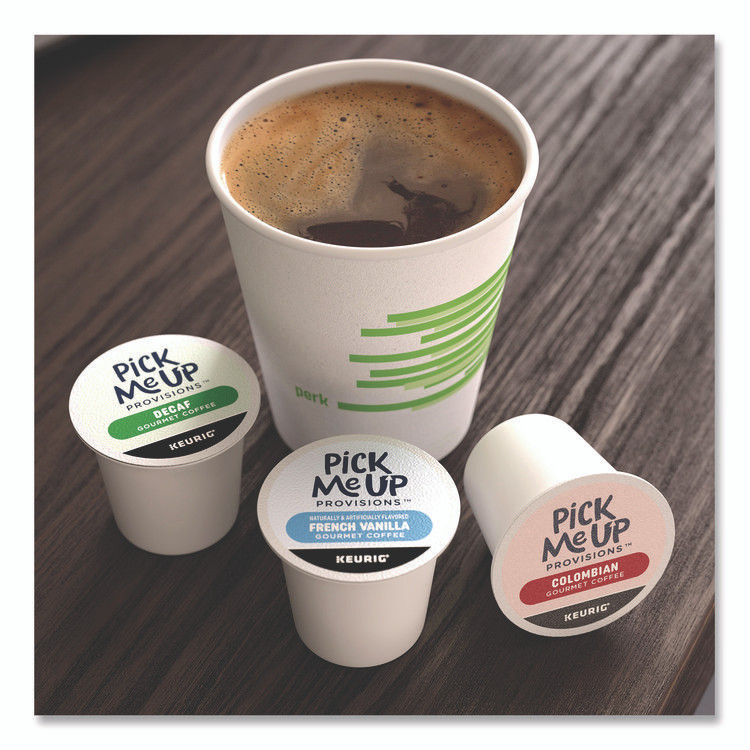 PICK ME UP PROVISIONS PM62434CT French Vanilla Coffee K-Cups, 96/Carton