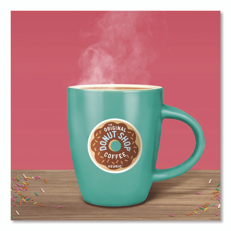 KEURIG DR PEPPER The Original Donut Shop® 1635474 Decaf Coffee K-Cup Pods, 48/Box