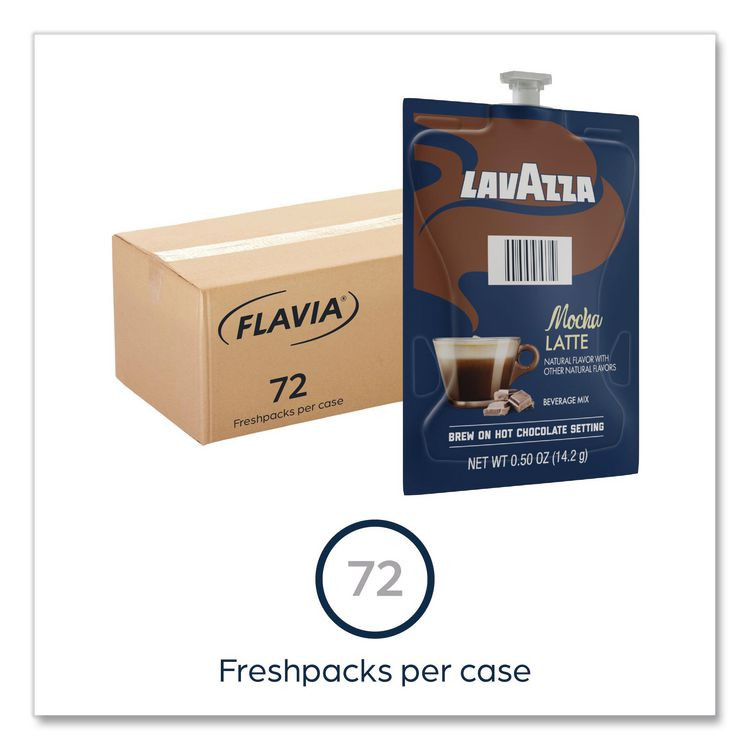 LAVAZZA FLAVIA® 48690 Lavazza Mocha Latte, 72/Carton