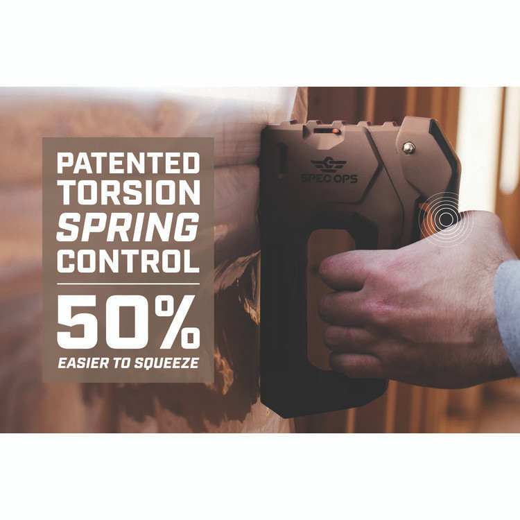 STANLEY BOSTITCH SPECM50 Hi-Start Hand Tacker, T50 Style Staples (0.25" to 0.56") and 18-gauge Brads (0.5" to 0.63")