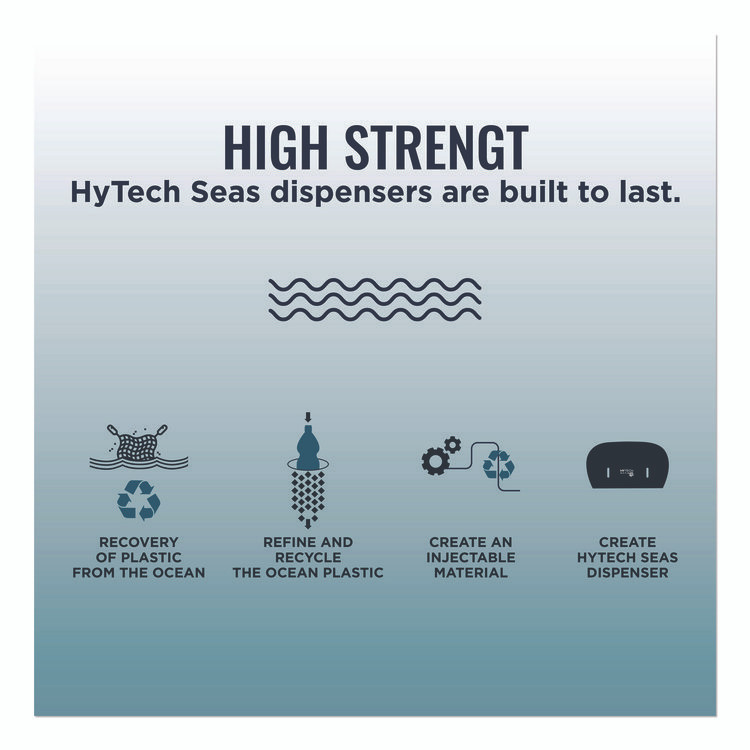 SOFIDEL AMERICA Papernet® 419483 Hy Tech Towel Dispenser, Automatic, 11.8 x 9.8 x 14.2, Black