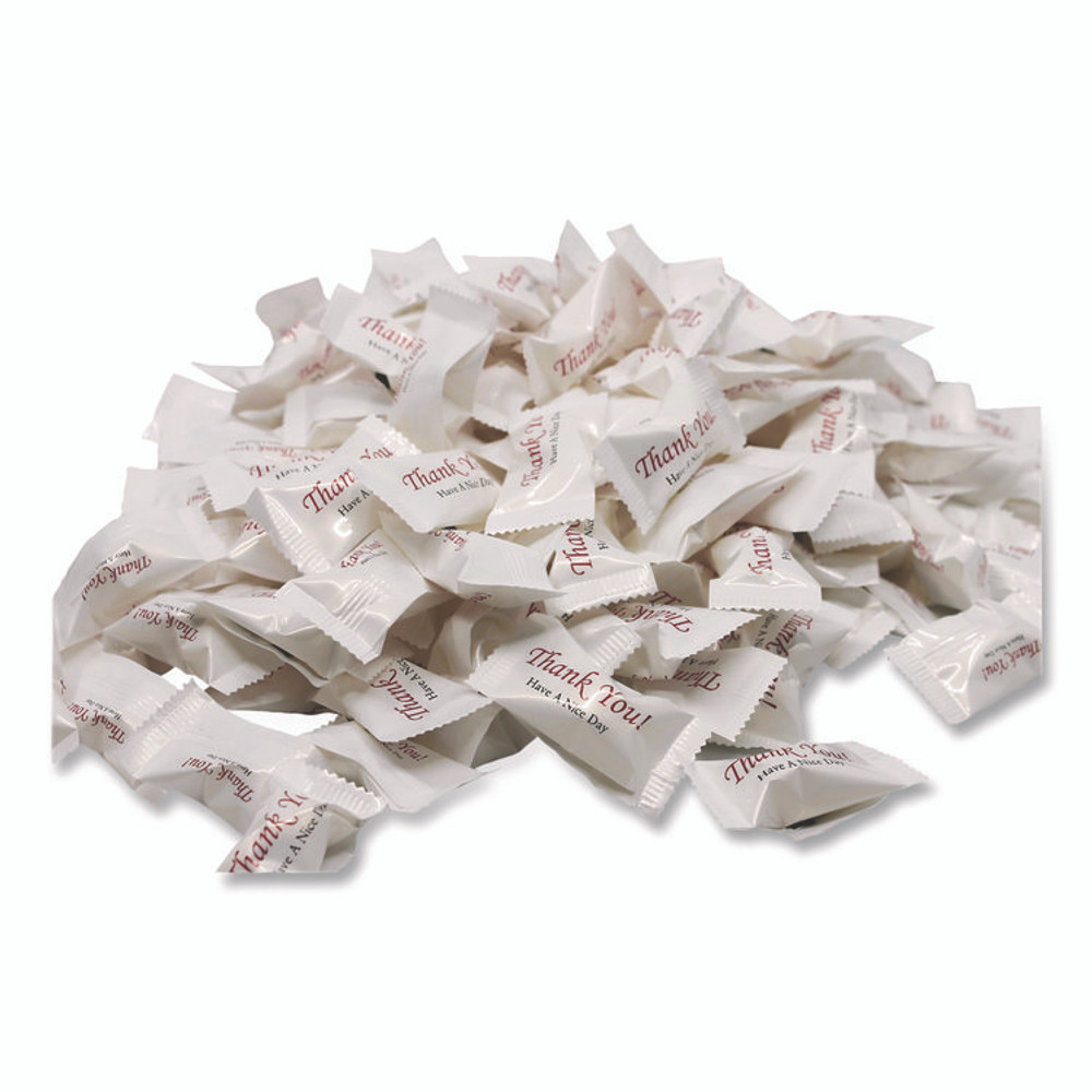 STEWART SUPERIOR CJ3007P Thank You Have a Nice Day Mints, Peppermint, Individually Wrapped, 1,000/Carton