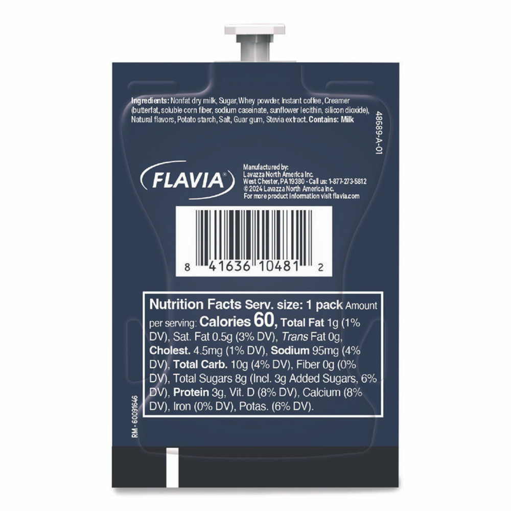 LAVAZZA FLAVIA® 48689 Lavazza Vanilla Latte, 72/Carton