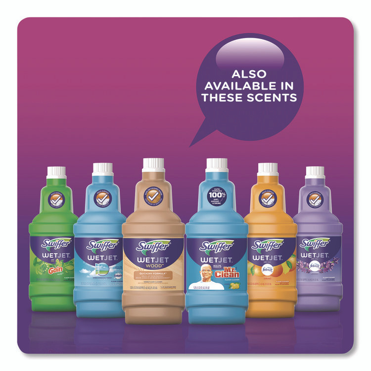 PROCTER & GAMBLE Swiffer® 83061 Multipurpose Floor and Hardwood Cleaning Solution Refill, Gain Scent, 42.2 oz Bottle