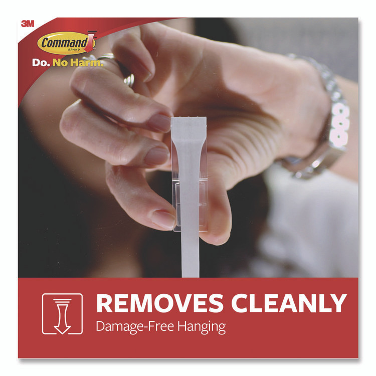 3M/COMMERCIAL TAPE DIV. Command™ 70006903192 Large Wire Hook, Metal/Plastic, White, Supports 5 lbs