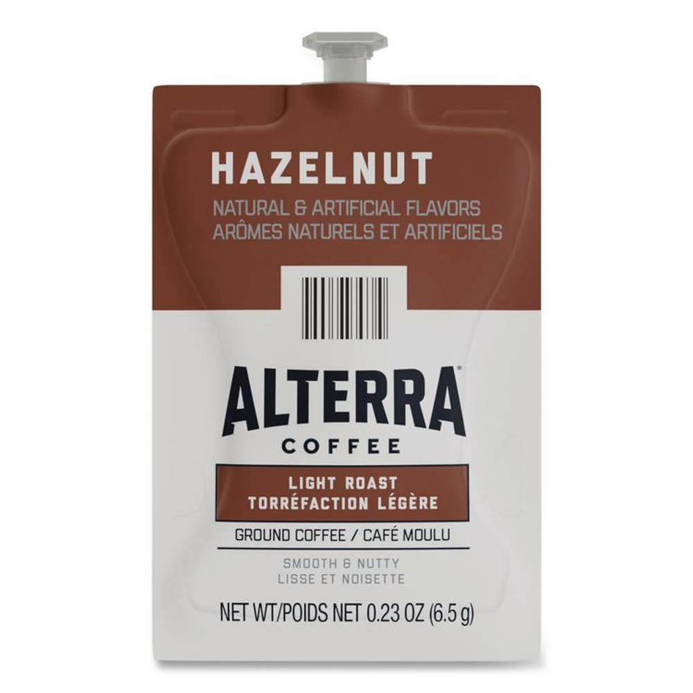 LAVAZZA FLAVIA® 48722 Alterra Hazelnut Coffee Freshpack, 40/Carton