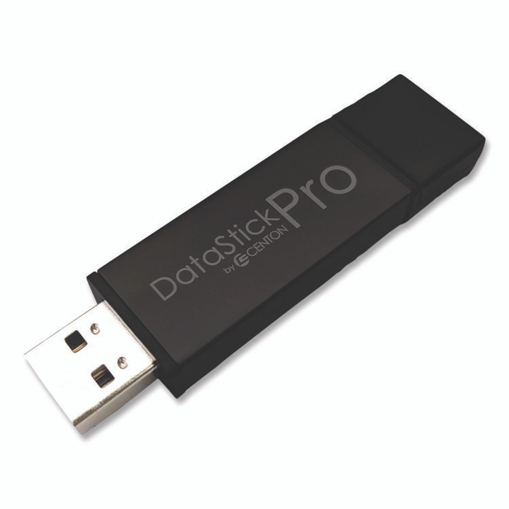CENTON ELECTRONICS INC. S1U3P61T DataStick Pro USB 3.2 Type A Flash Drive, 1 TB, Black