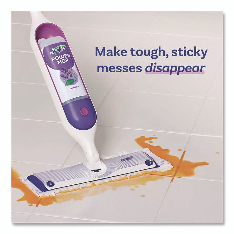 PROCTER & GAMBLE Swiffer® 08423 PowerMop Refill Cleaning Solution, Lavender Scent, 25.3 oz Refill Bottle, 2/Pack