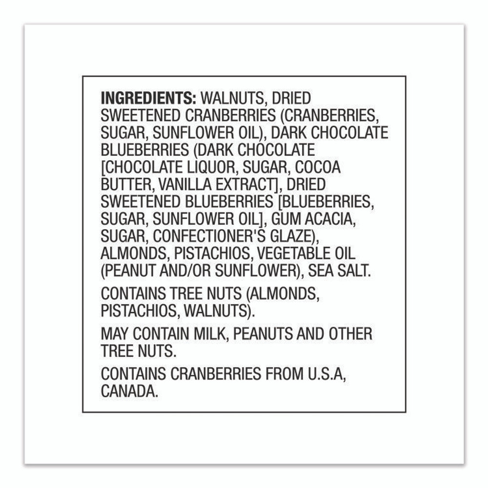 JOHN B. SANFILIPPO & SON, INC. Orchard Valley Harvest® JOH14046 Omega-3 Mix, 2 oz Bag, 14/Carton