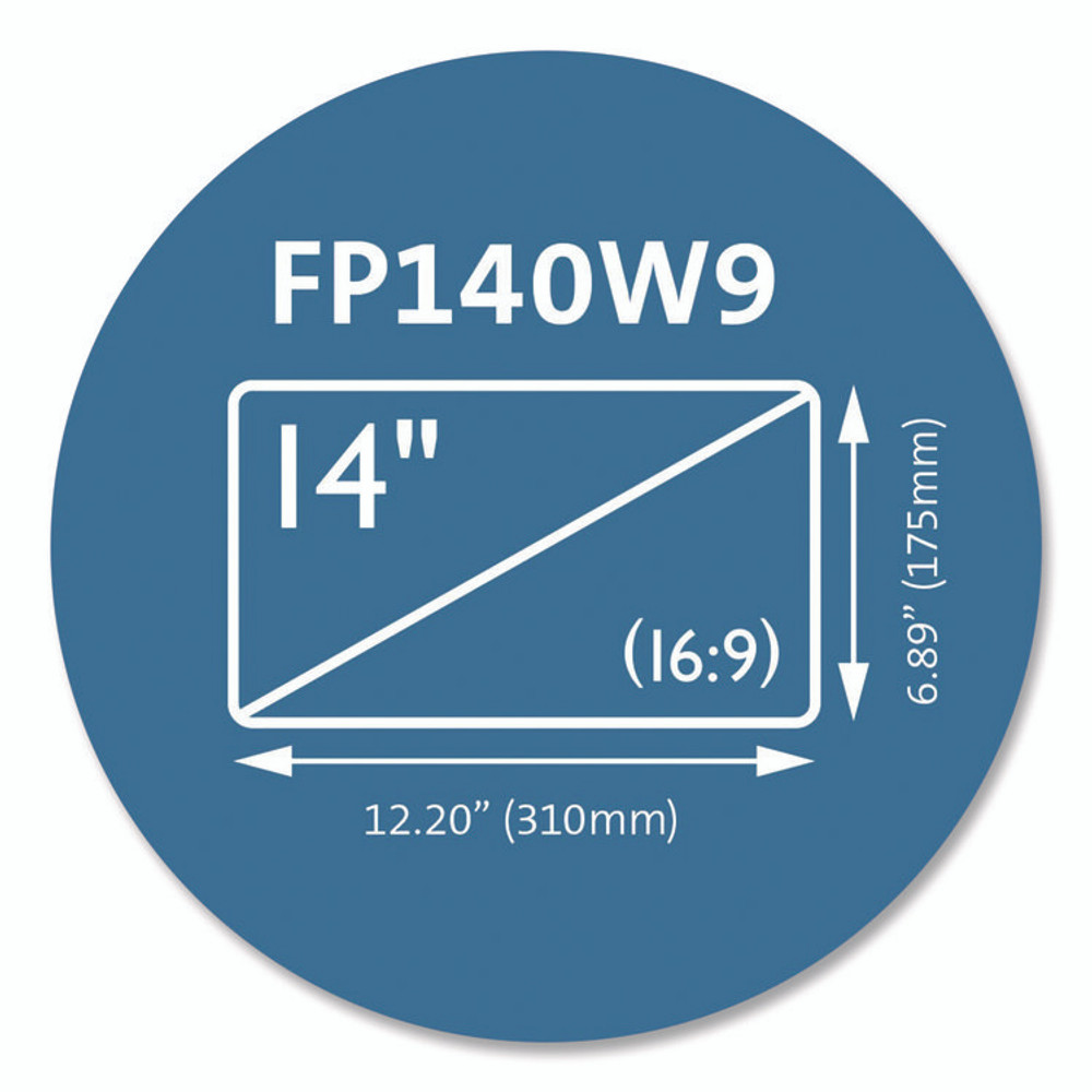KENSINGTON K52793WW Laptop Privacy Screen for 14" Monitors, 16:9 Aspect Ratio