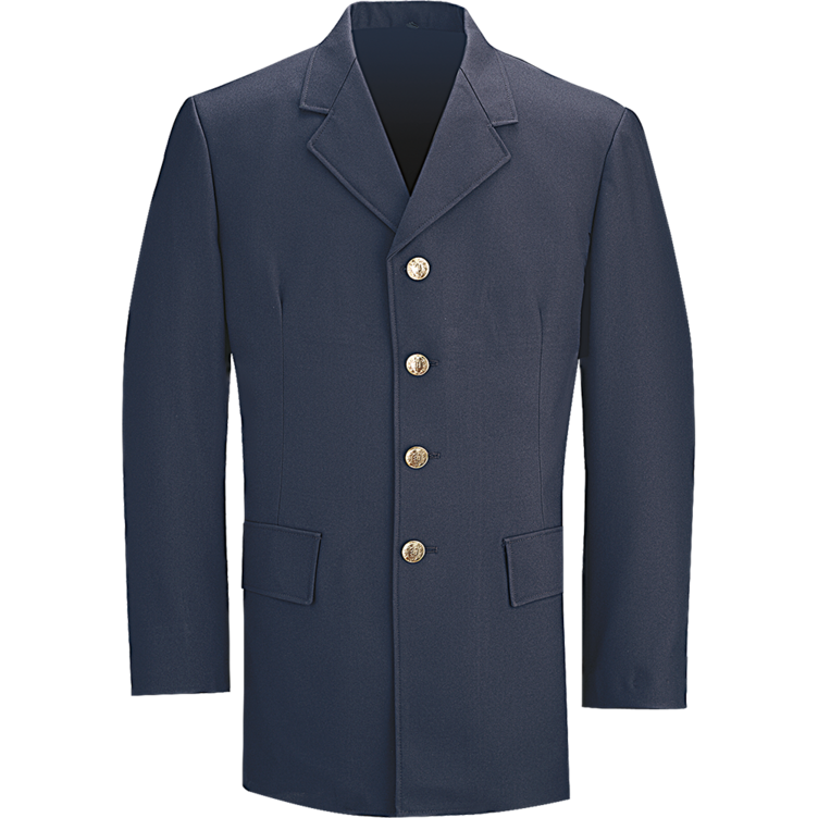 Flying Cross 38803 86 40 LONG Command Single Breasted Dress Coat - LAPD Navy