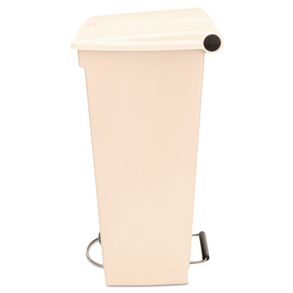 RUBBERMAID COMMERCIAL PROD. 614600BG Legacy Step-On Receptacle, 23 gal, Polyethylene, Beige