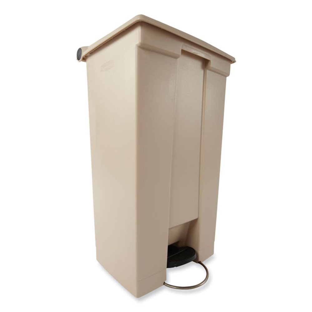 RUBBERMAID COMMERCIAL PROD. 614600BG Legacy Step-On Receptacle, 23 gal, Polyethylene, Beige
