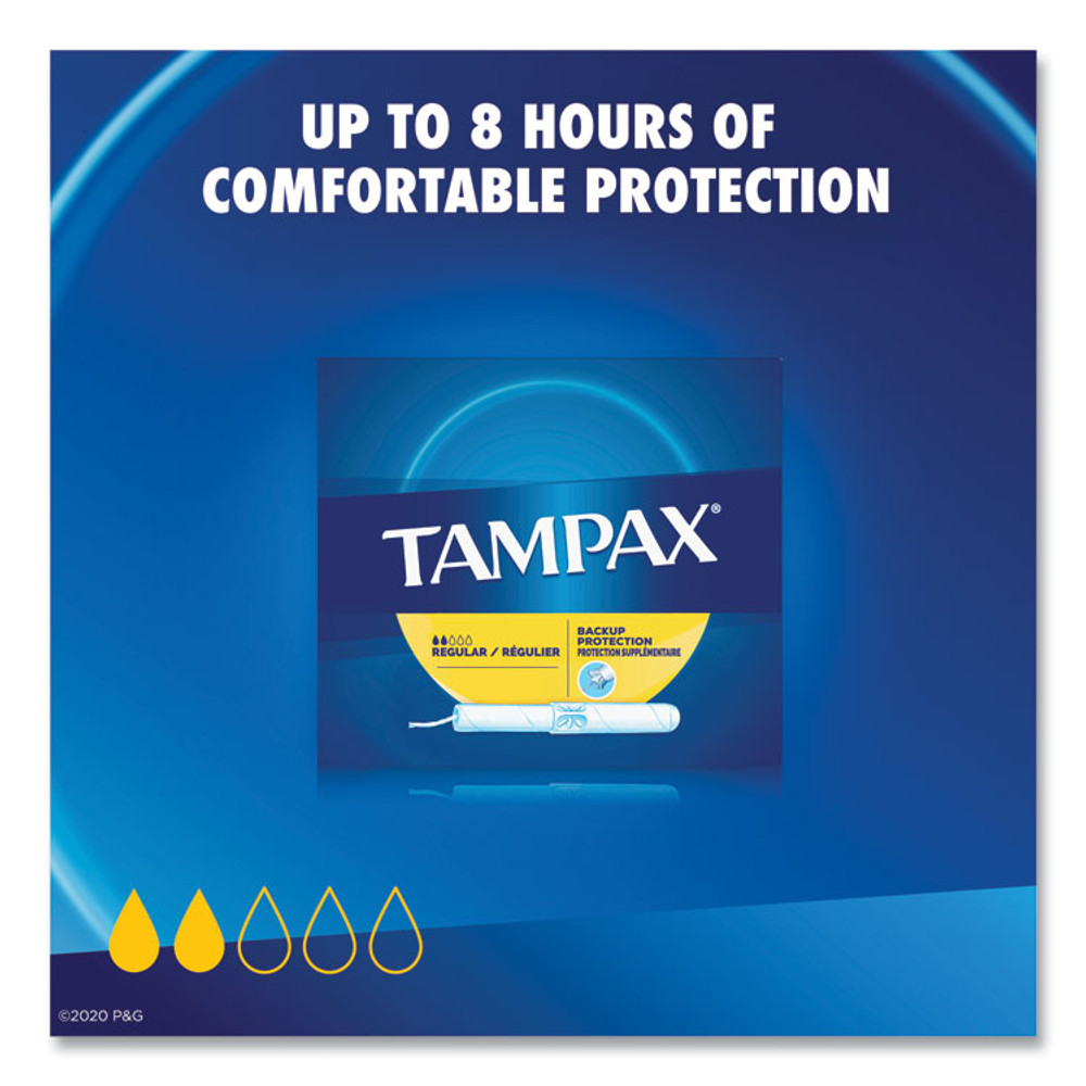 PROCTER & GAMBLE Tampax® 025001 Tampons for Vending, Original, Regular Absorbency, 500/Carton