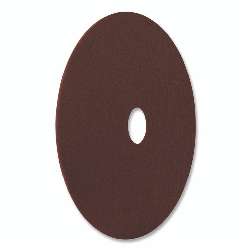 AMERICO MANUFACTURING CO 420715 EcoPrep EPP Specialty Pads, 15" Diameter, Maroon, 10/Carton