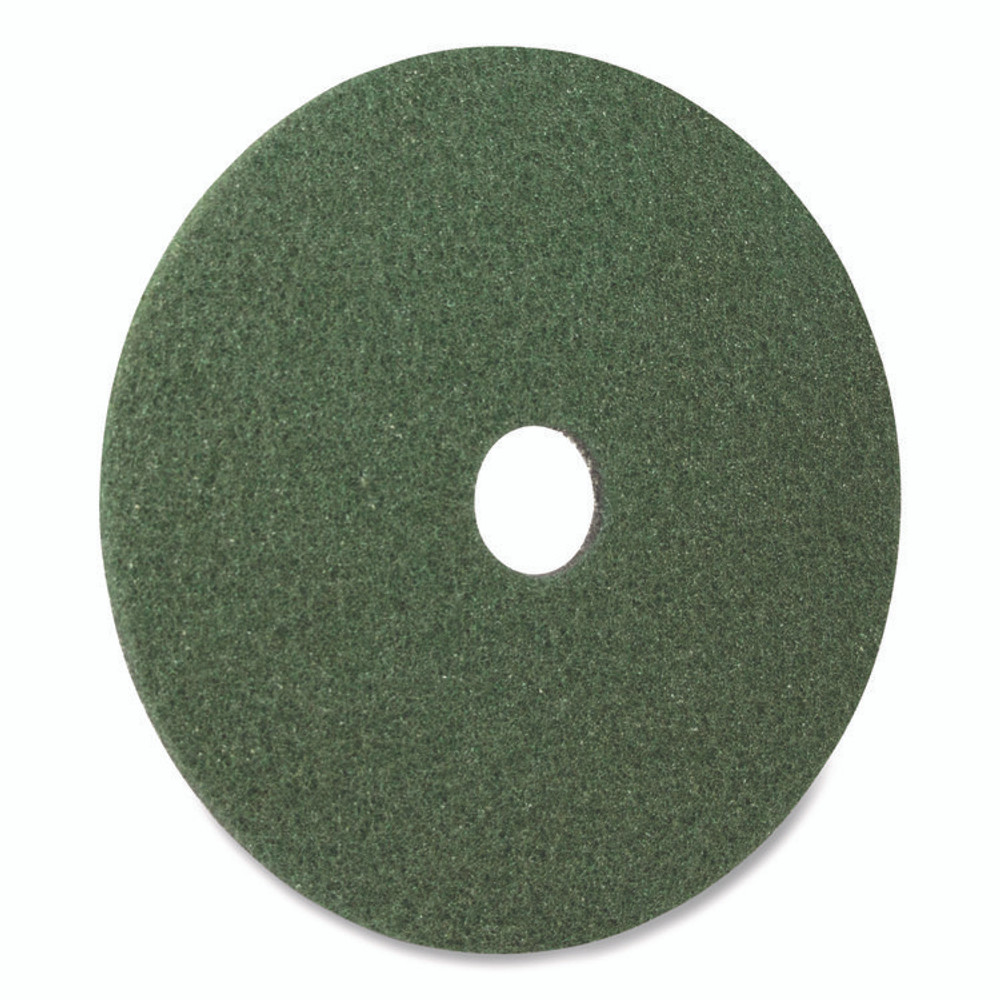 AMERICO MANUFACTURING CO 442417 Black Diamond 3000 Grit Diamond Pad, 17" Diameter, Black and Green, 2/Carton
