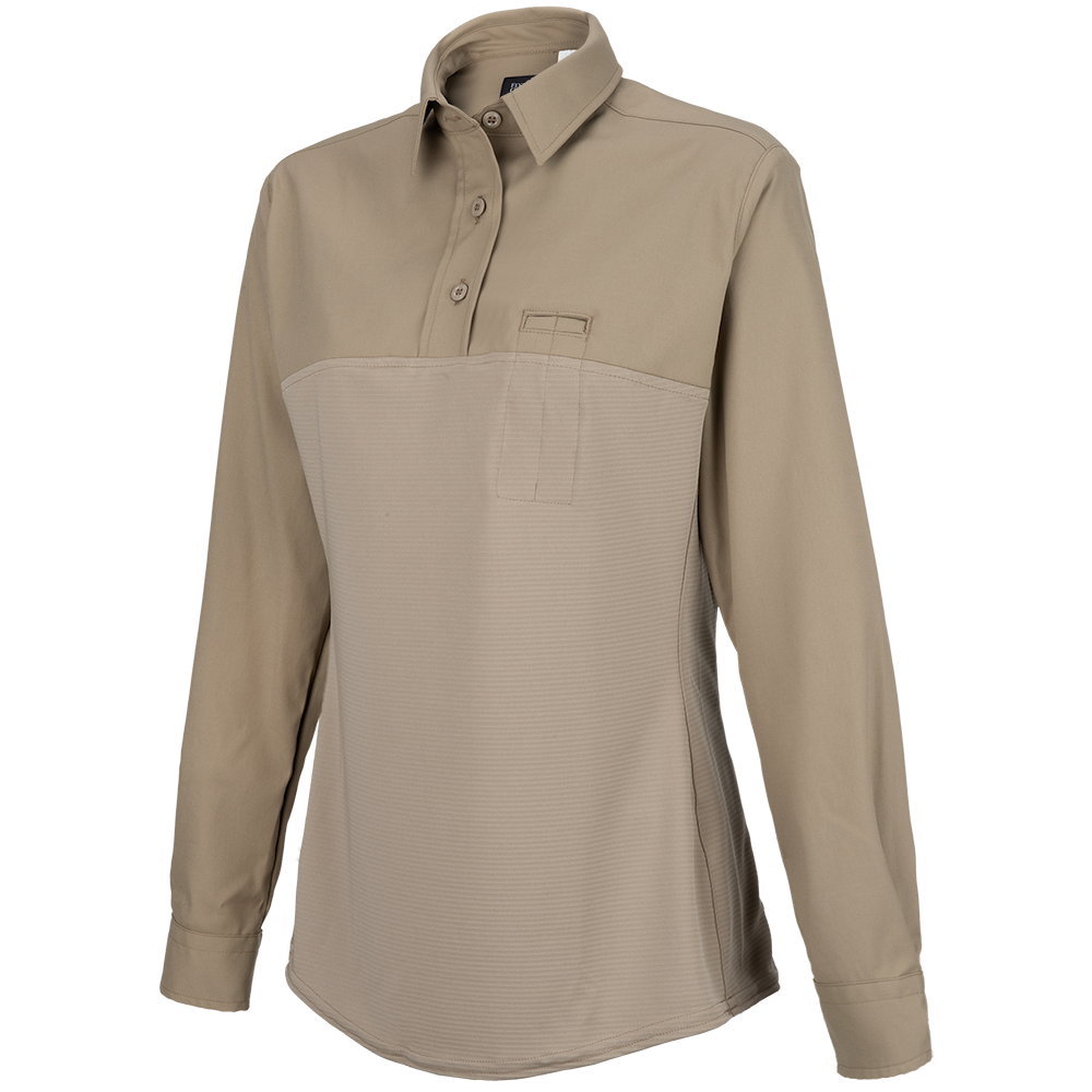 Flying Cross CS1020VSW 04 3XL REG Core Flex Women's Long Sleeve Hybrid Patrol Shirt