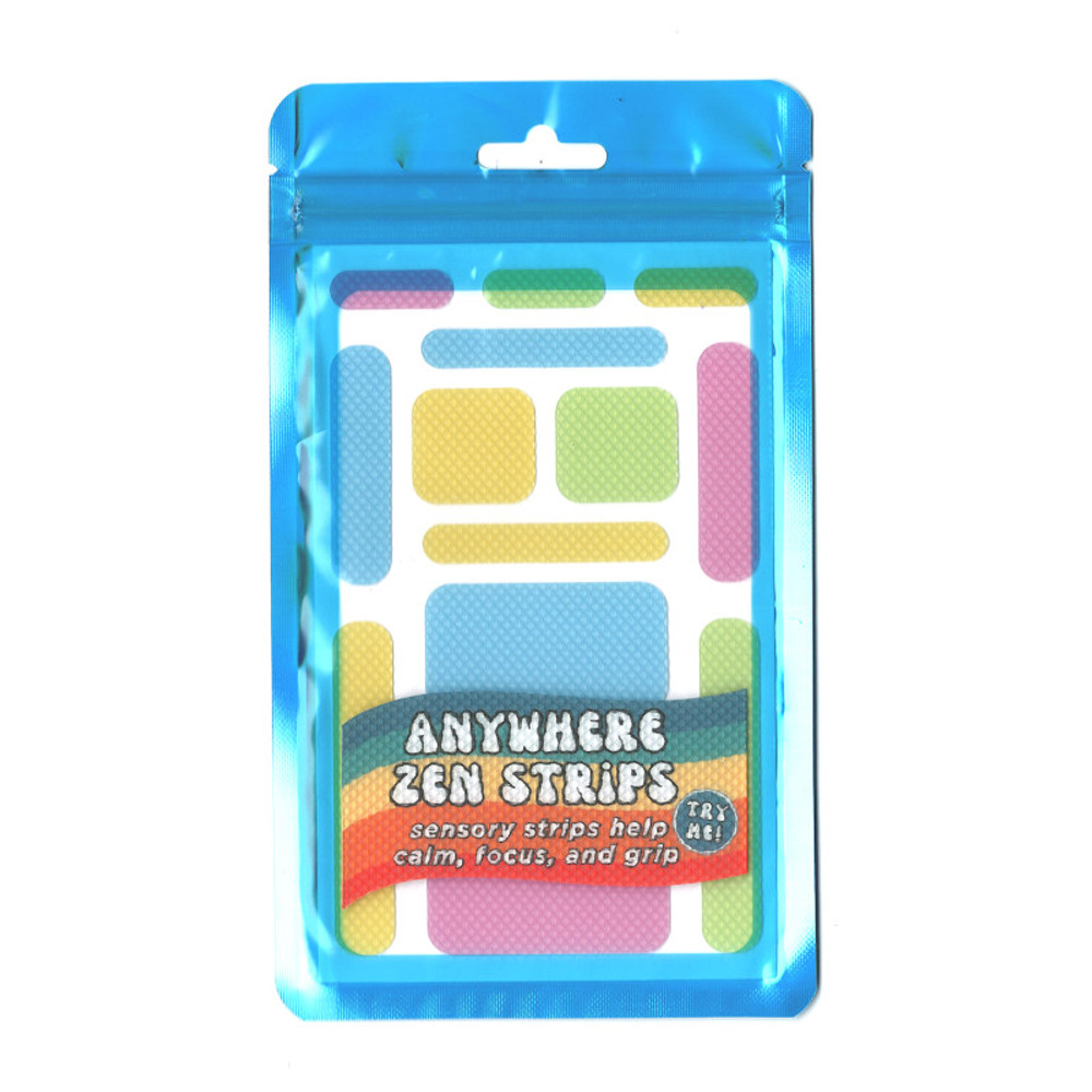 THE PENCIL GRIP The Pencil Grip™ Zen Strips, Anywhere Zen, Bumpy Pastel, 13 Per Set, 6 Sets