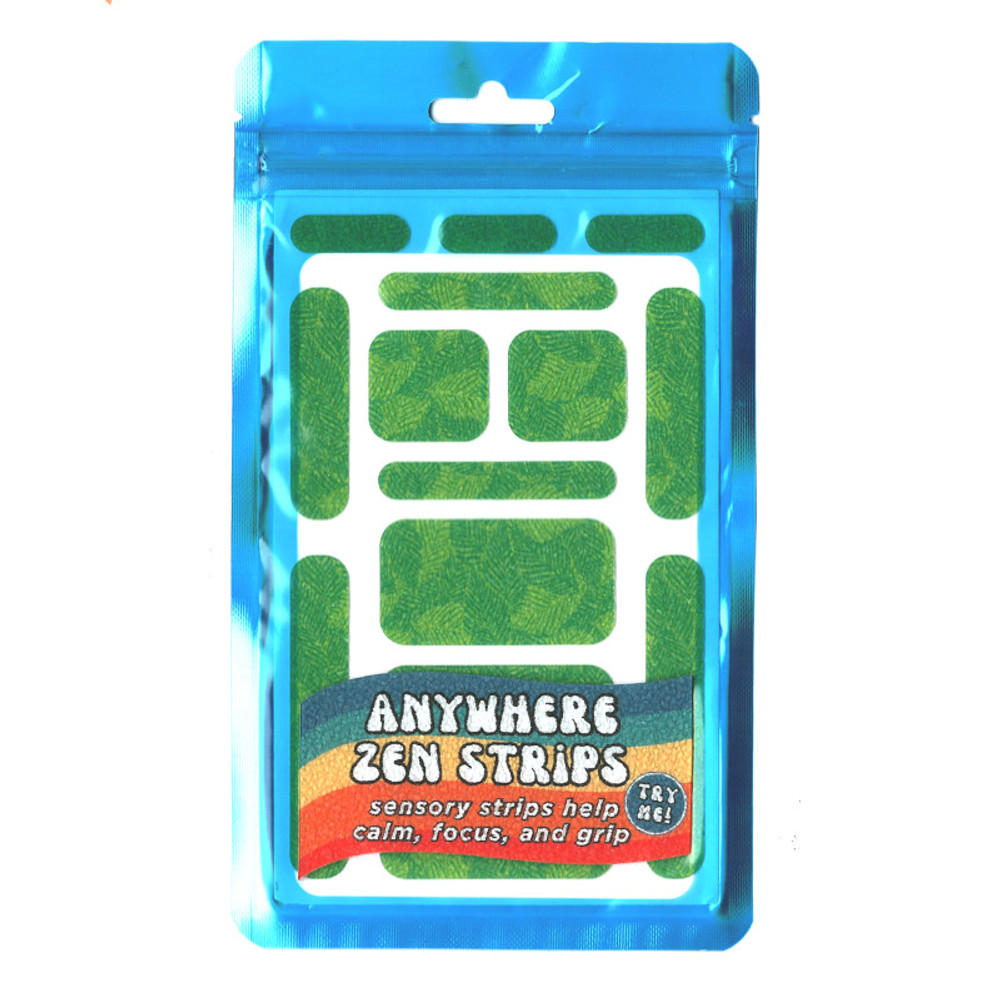 THE PENCIL GRIP The Pencil Grip™ Zen Strips, Anywhere Zen, Sandy Leaves, 13 Per Set, 6 Sets