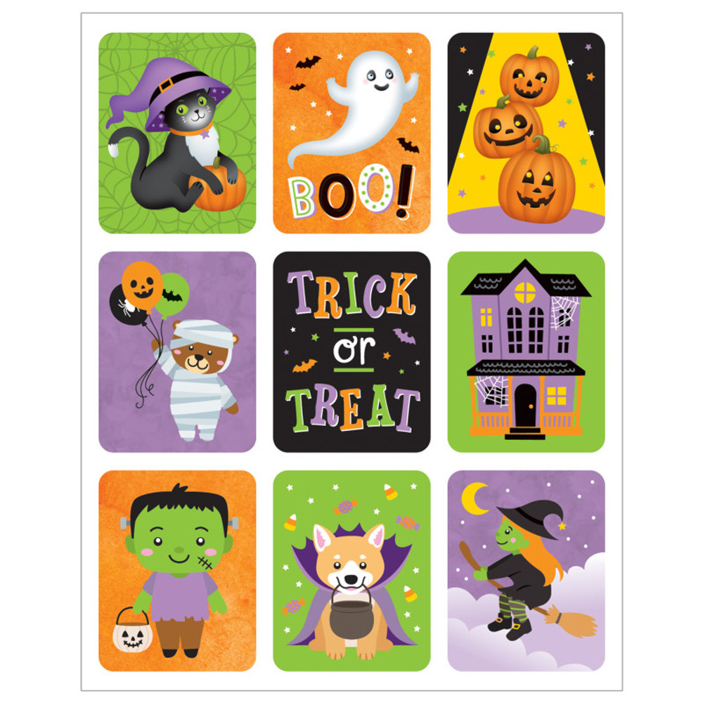 TEACHER CREATED RESOURCES Teacher Created Resources® Large Halloween Stickers, Pack of 54