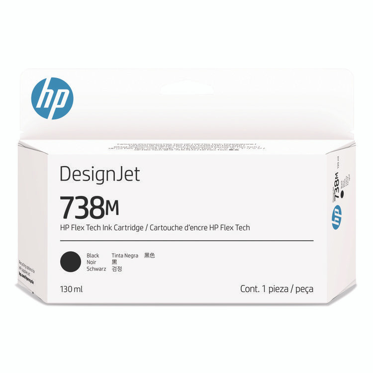 HP INC A24VLA HP 738M (A24VLA) Original Designjet Ink Cartridge, Black