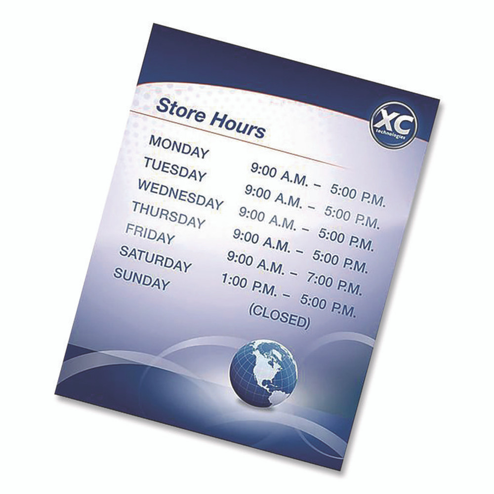 FELLOWES MFG. CO. 5221501 Self-Adhesive Laminating Sheets, 3 mil, 9.25 x 12, Glossy Clear, 10/Pack