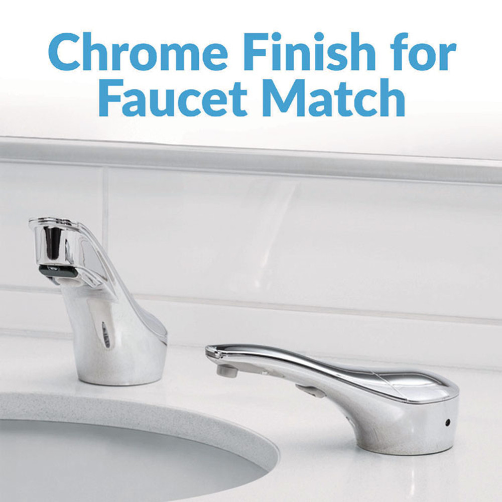 BOBRICK WASHROOM 824 SureFlo Top-Fill Automatic Bulk Foam Soap Dispenser, 2.75 x 6.75 x 3, Polished Chrome