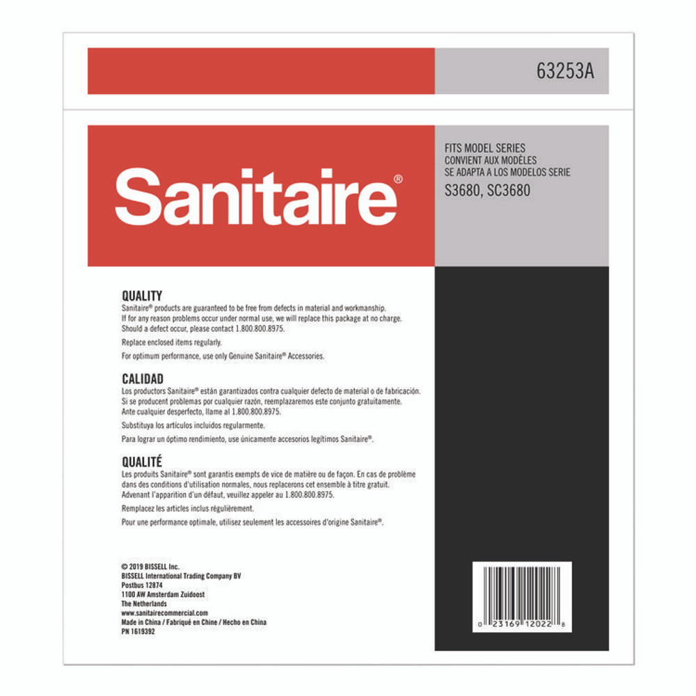 ELECTROLUX FLOOR CARE COMPANY Sanitaire® 65297 MM Premium Paper Bag, 10/Carton