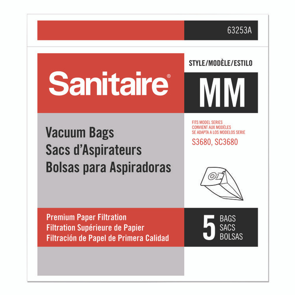 ELECTROLUX FLOOR CARE COMPANY Sanitaire® 65297 MM Premium Paper Bag, 10/Carton