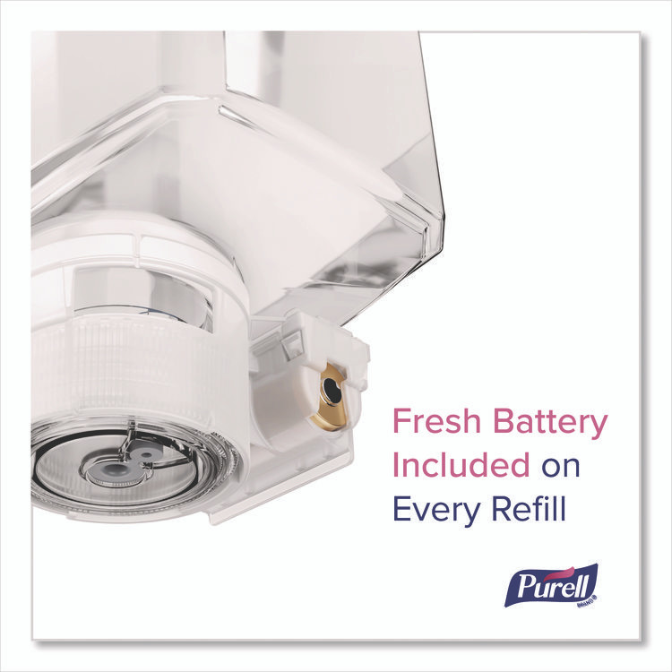 GO-JO INDUSTRIES PURELL® 8214DS ES10 Dispenser Floor Stand with Automatic Hand Sanitizer Dispenser, 15.56 x 11.75 x 51.82, Graphite