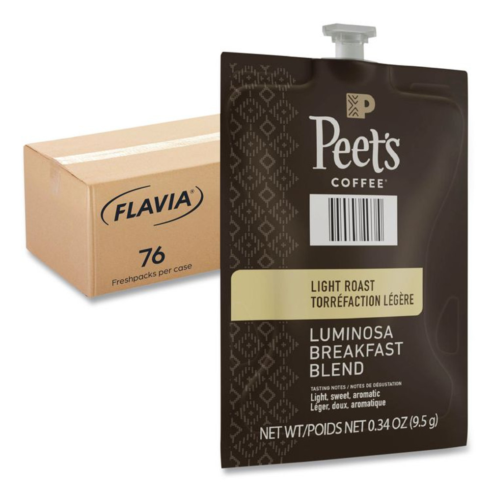 LAVAZZA FLAVIA® 48037 Peet's Coffee Colombia Luminosa, Breakfast Blend, 76/Carton