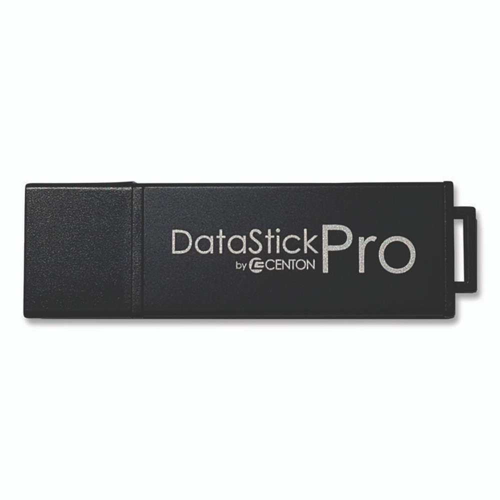 CENTON ELECTRONICS INC. 388858 DataStick Pro USB 3.2 Type A Flash Drive, 64 GB, Black