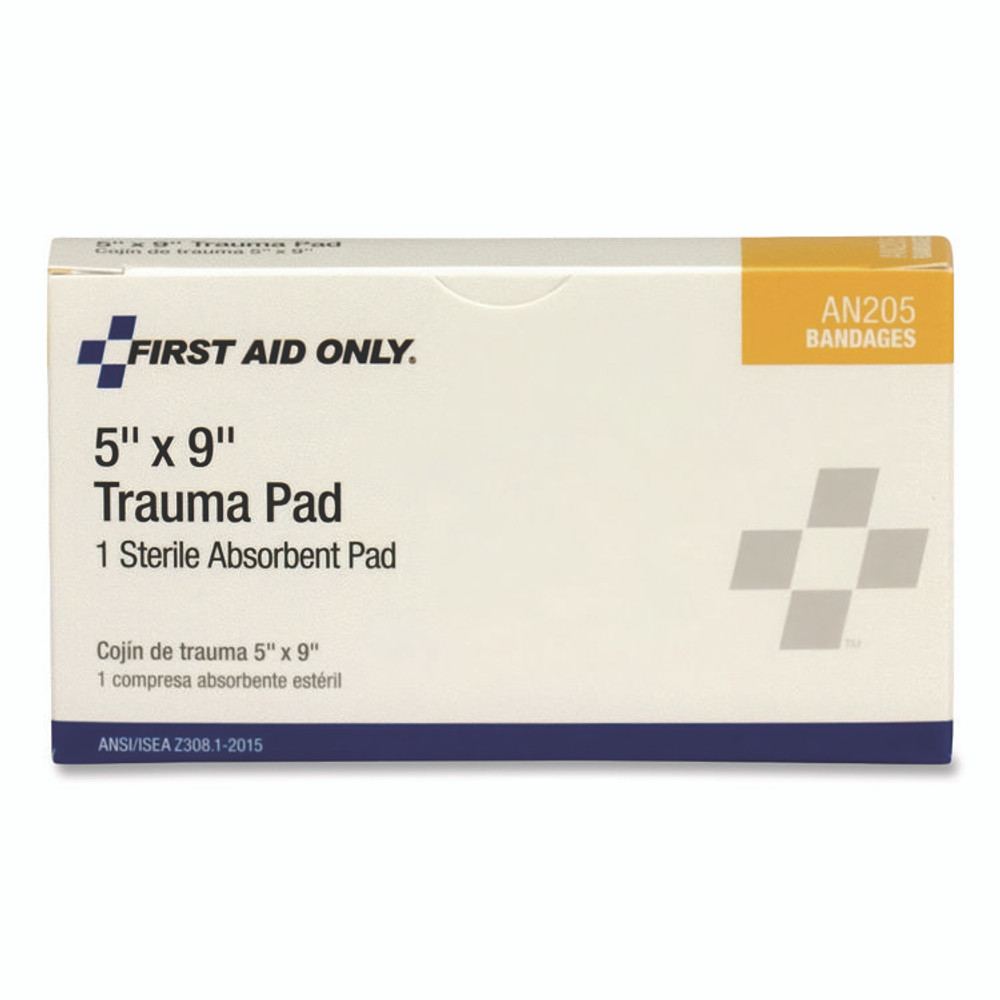 FIRST AID ONLY, INC. AN205 Trauma Pad, 5 x 9