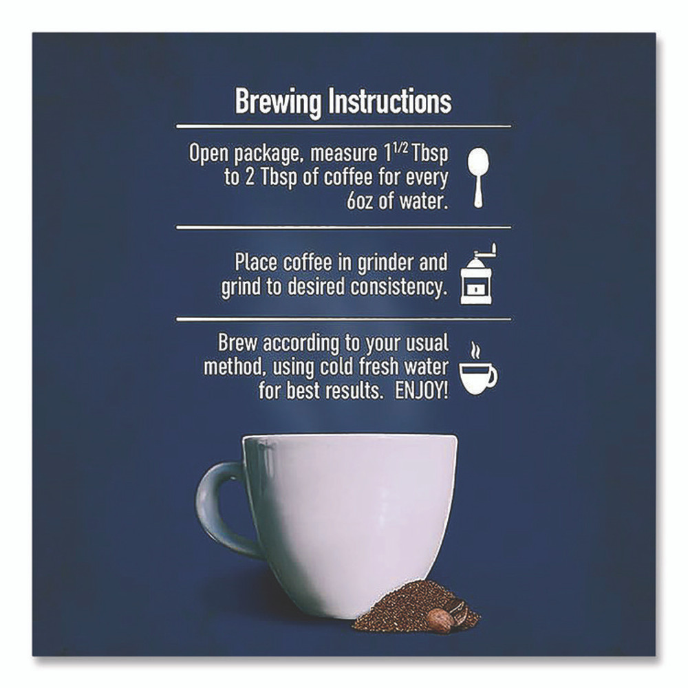 INDEPENDENCE COFFEE CO. ICF73109 Jet Fuel Ground Coffee, 12 oz Packet