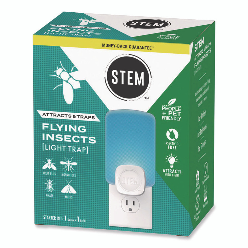 SC JOHNSON 372853 STEM Light Trap, with Refill, 4/Carton