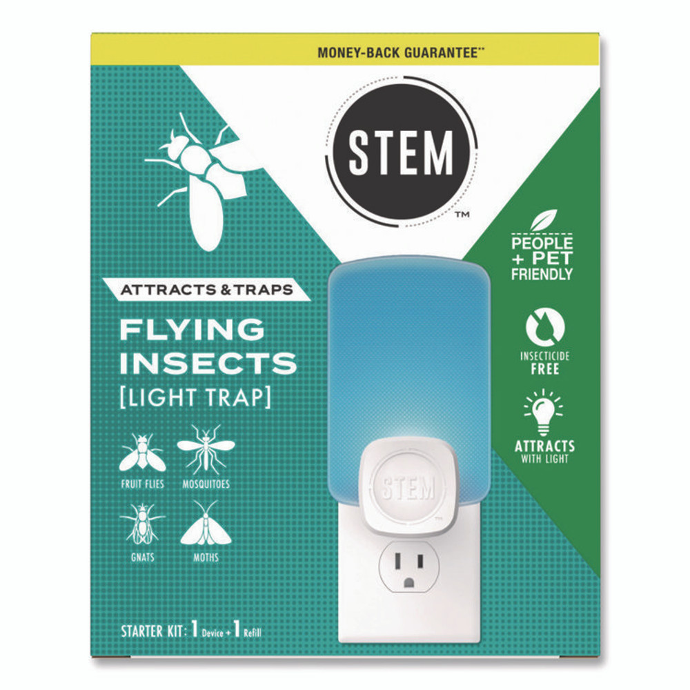 SC JOHNSON 372853 STEM Light Trap, with Refill, 4/Carton