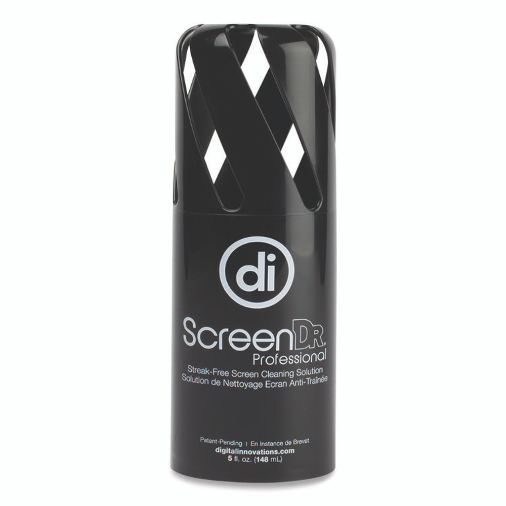 DIGITAL INNOVATIONS 4111200 Screen Dr Professional Screen Cleaning Kit, 5 oz Spray Bottle with Microfiber Cloth