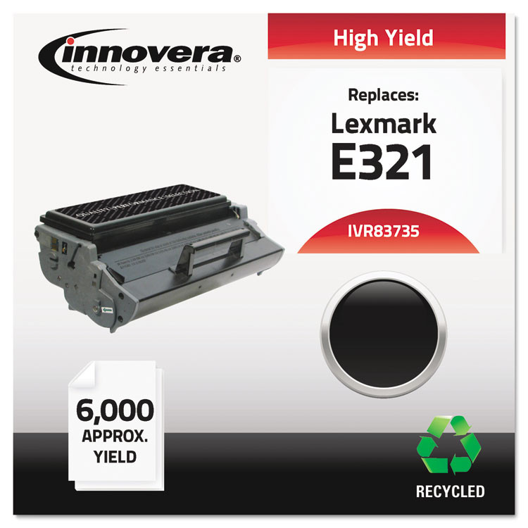 INNOVERA 83735 Remanufactured Black Toner, Replacement for 12A7400, 6,000 Page-Yield