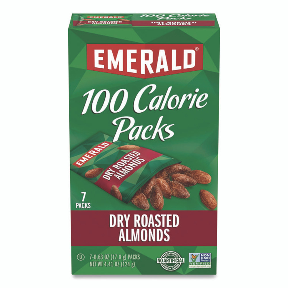 DIAMOND FOODS Emerald® DFW34895 100 Calorie Pack Nuts, 0.63 oz Pack, 7/Box